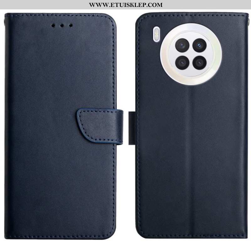 Etui Folio do Honor 50 Lite Prawdziwa Skóra Nappa